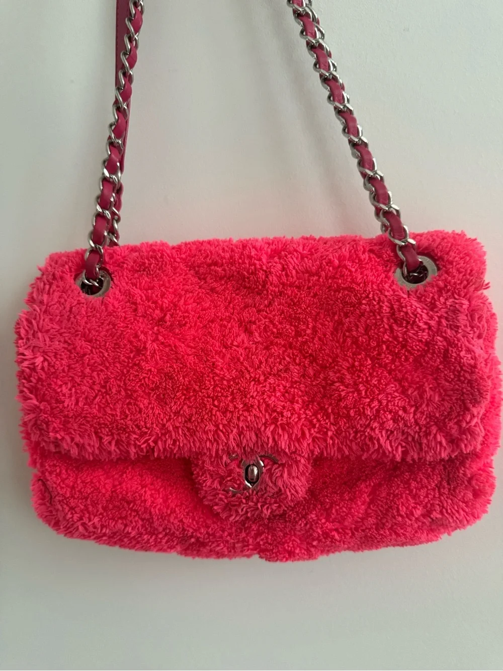 CHANEL Coco Beach Pink Flap Bag